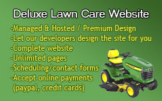Deluxe Lawn Care Website